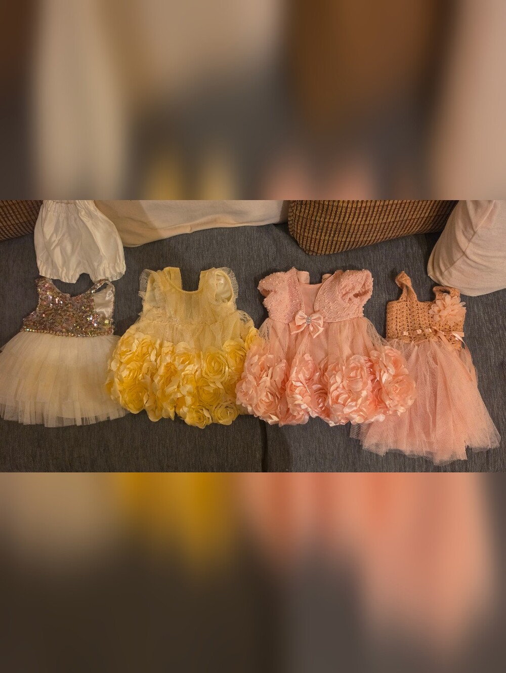 0-3 Baby Girls Dress Bundle